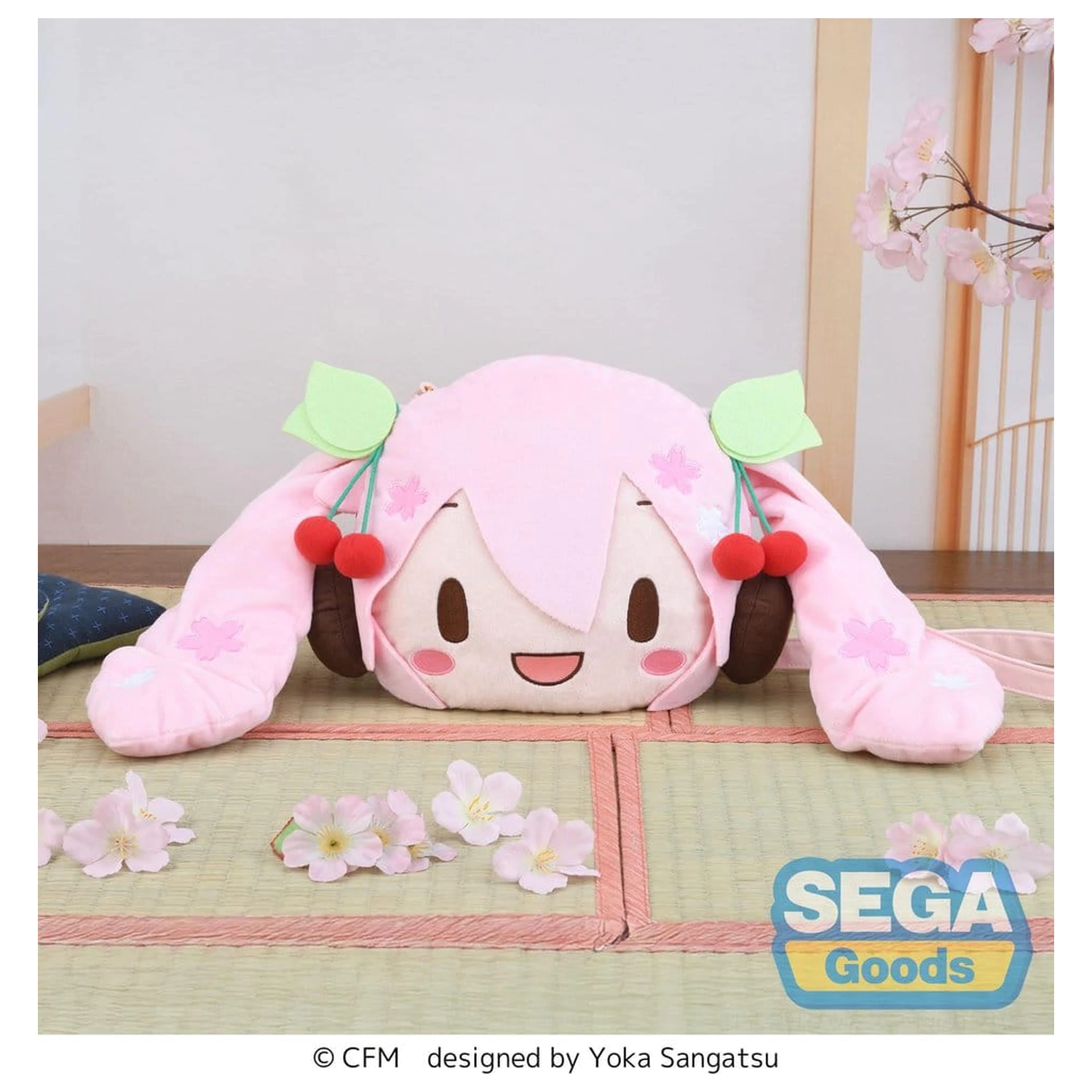 Character Vocal Series 01: Hatsune Miku geanta de umar fuwa petit Sakura Miku Face (M) poza produsului