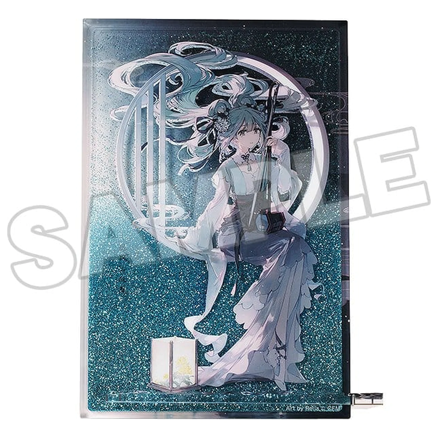Character Vocal Series 01: Hatsune Miku Bloc acrilic cu sclipici Hatsune Miku Han Gong Qiu Yue Ver. 15 cm poza produsului