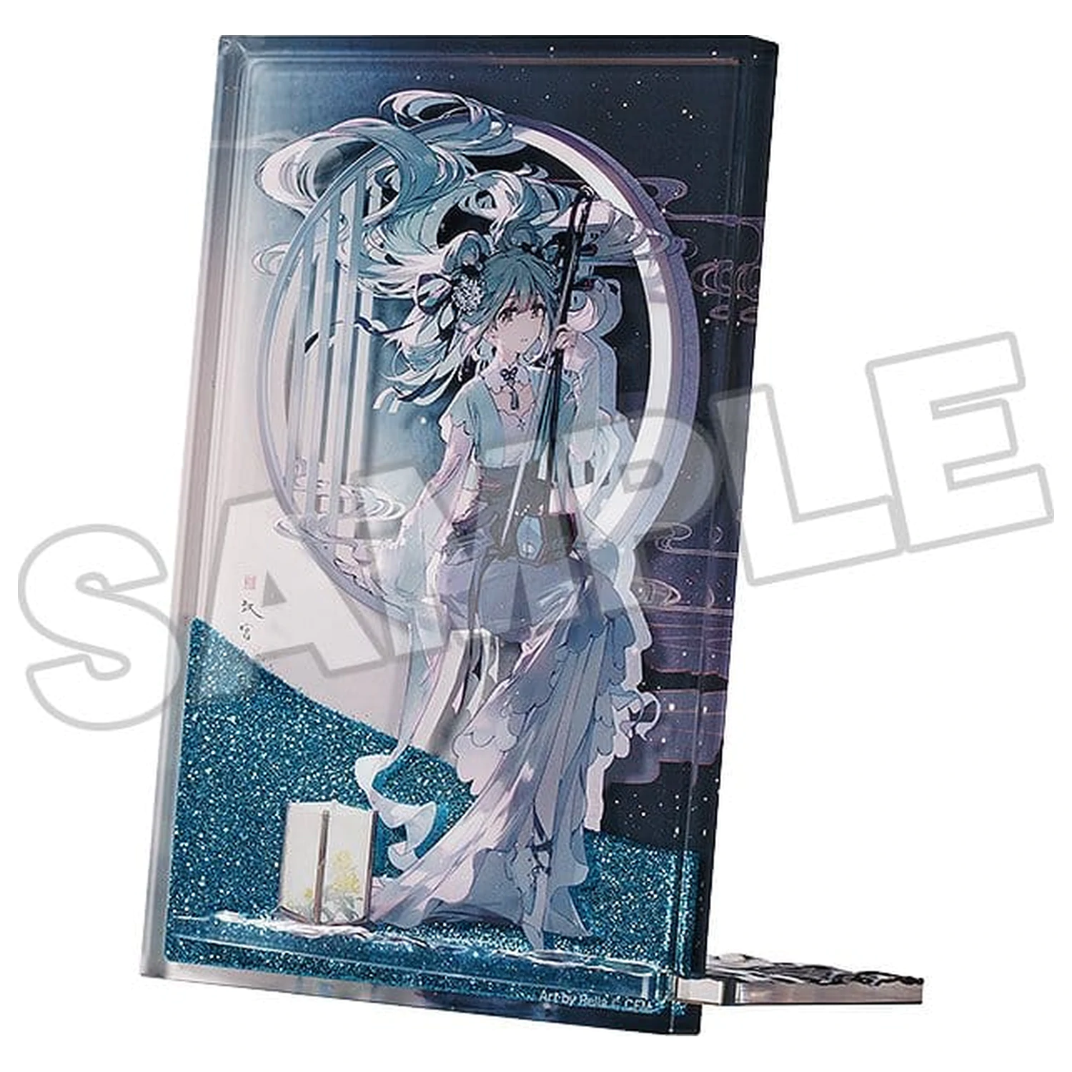 Character Vocal Series 01: Hatsune Miku Bloc acrilic cu sclipici Hatsune Miku Han Gong Qiu Yue Ver. 15 cm poza produsului