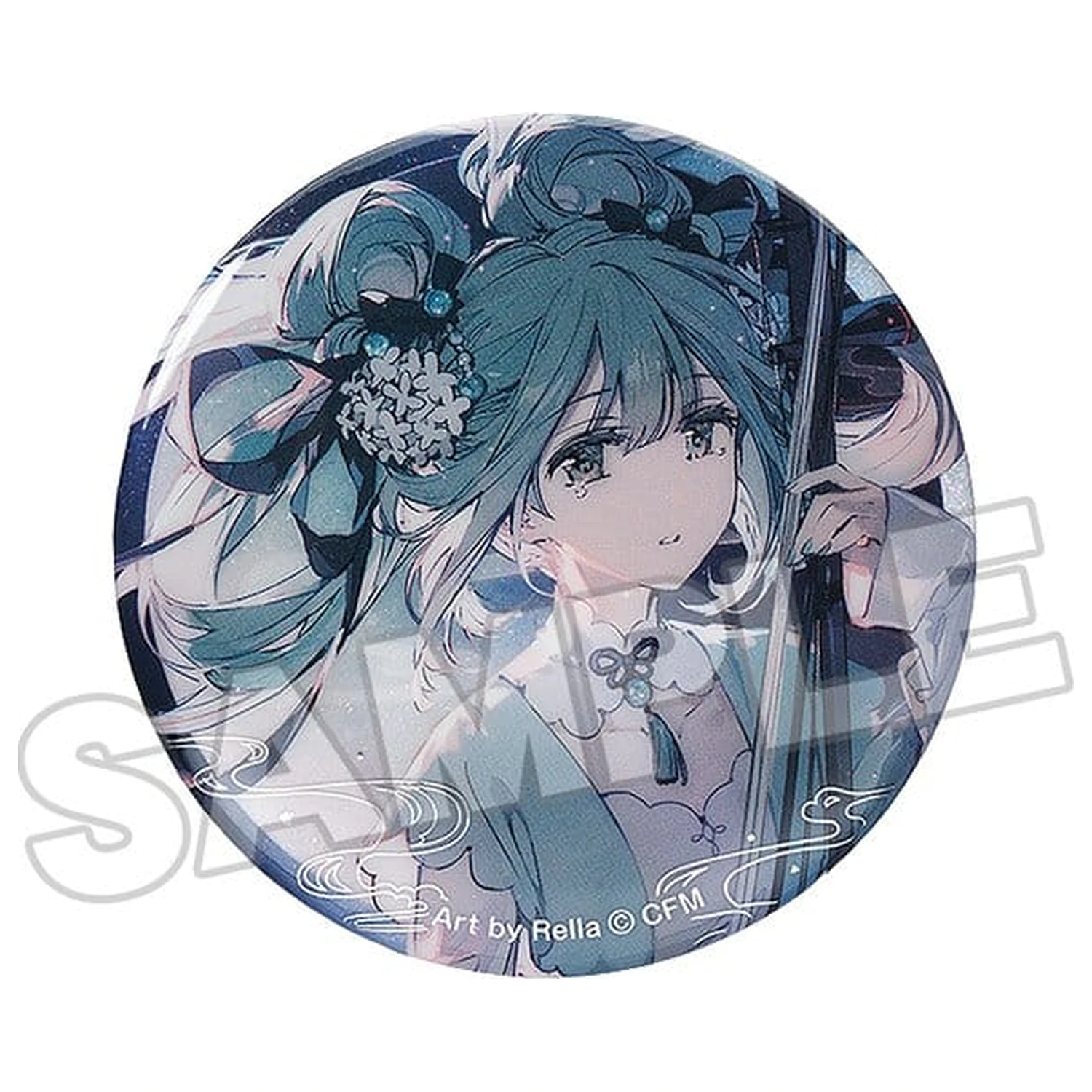 Character Vocal Series 01: Hatsune Miku Pinback Buton Hatsune Miku Han Gong Qiu Yue Ver. 6 cm poza produsului
