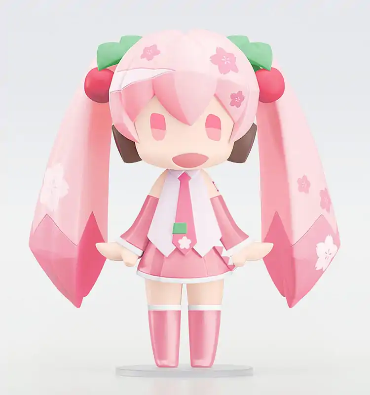 Seria Vocală Personaj 01: Hatsune Miku HELLO! GOOD SMILE Figurina de Acțiune Sakura Miku 10 cm poza produsului