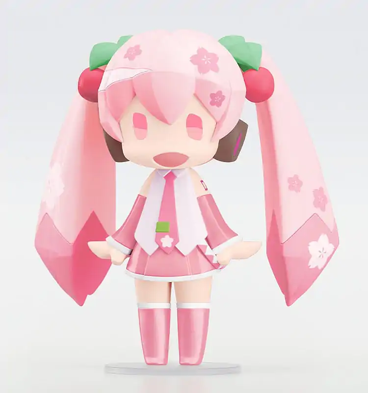 Seria Vocală Personaj 01: Hatsune Miku HELLO! GOOD SMILE Figurina de Acțiune Sakura Miku 10 cm poza produsului