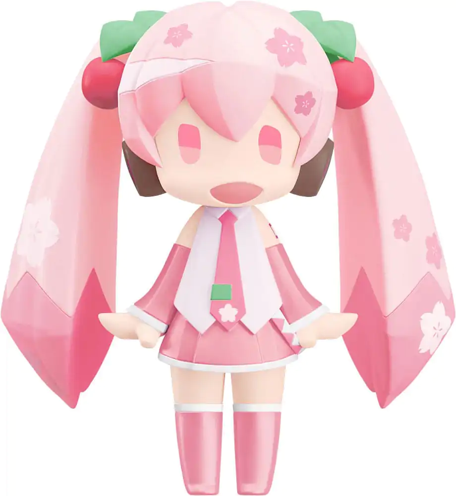 Seria Vocală Personaj 01: Hatsune Miku HELLO! GOOD SMILE Figurina de Acțiune Sakura Miku 10 cm poza produsului