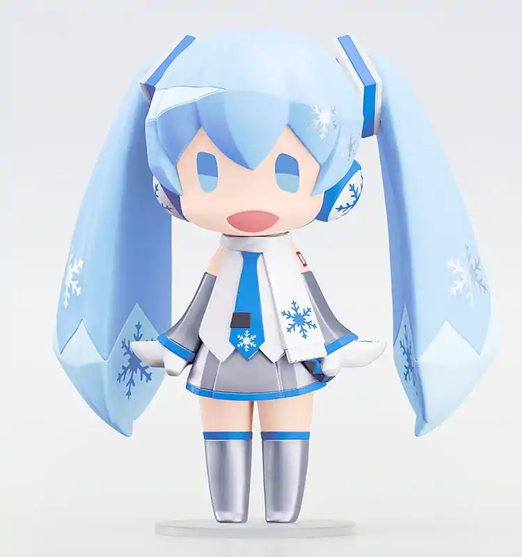 Character Vocal Series 01: Hatsune Miku HELLO! GOOD SMILE Figurina de acțiune Snow Miku 10 cm poza produsului