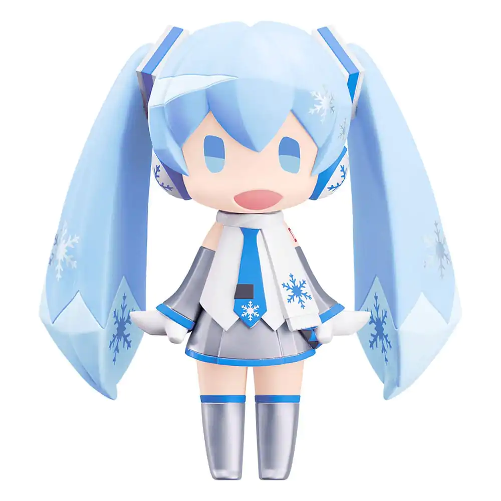 Character Vocal Series 01: Hatsune Miku HELLO! GOOD SMILE Figurina de acțiune Snow Miku 10 cm poza produsului