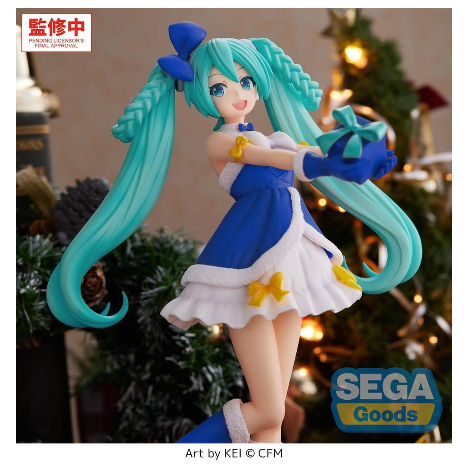 Character Vocal Series 01: Hatsune Miku figurina din PVC de înaltă calitate Hatsune Miku Sapphire Christmas Ver. 21 cm poza produsului