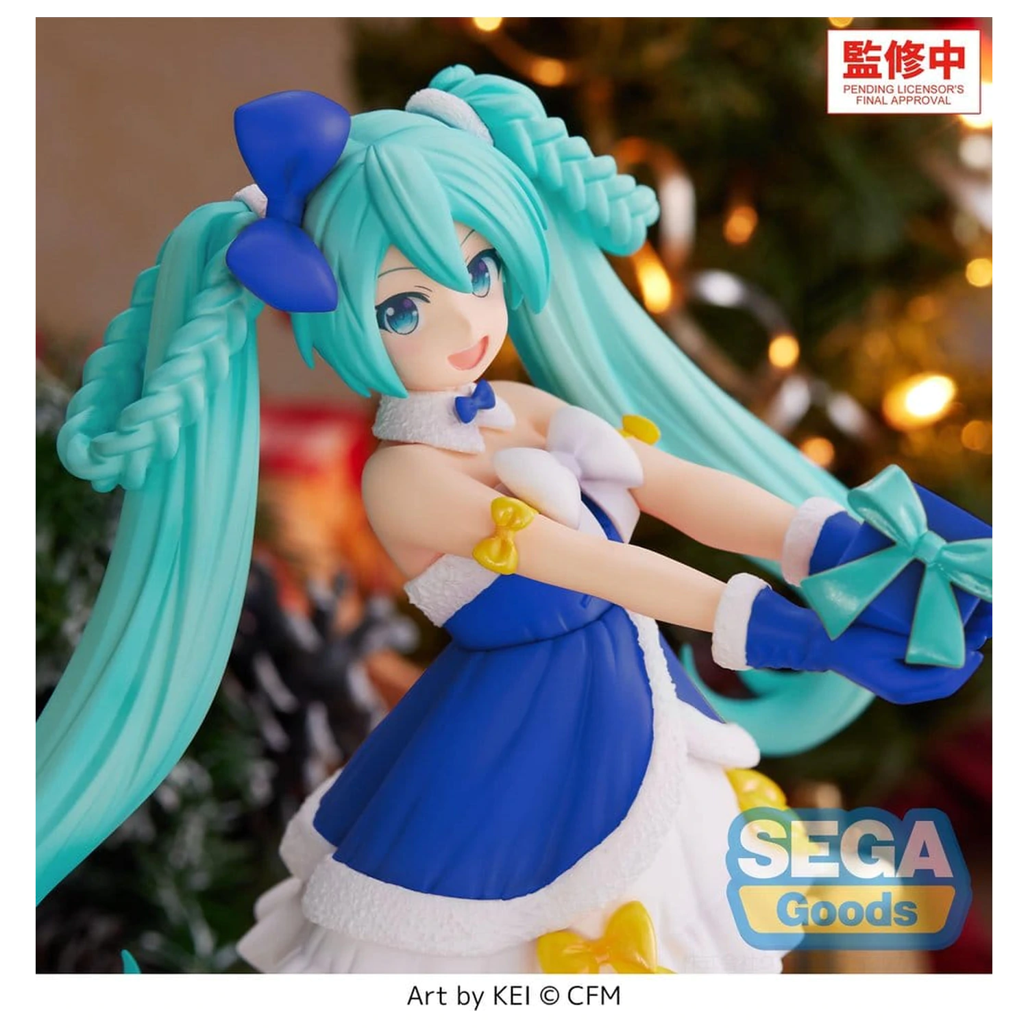 Character Vocal Series 01: Hatsune Miku figurina din PVC de înaltă calitate Hatsune Miku Sapphire Christmas Ver. 21 cm poza produsului