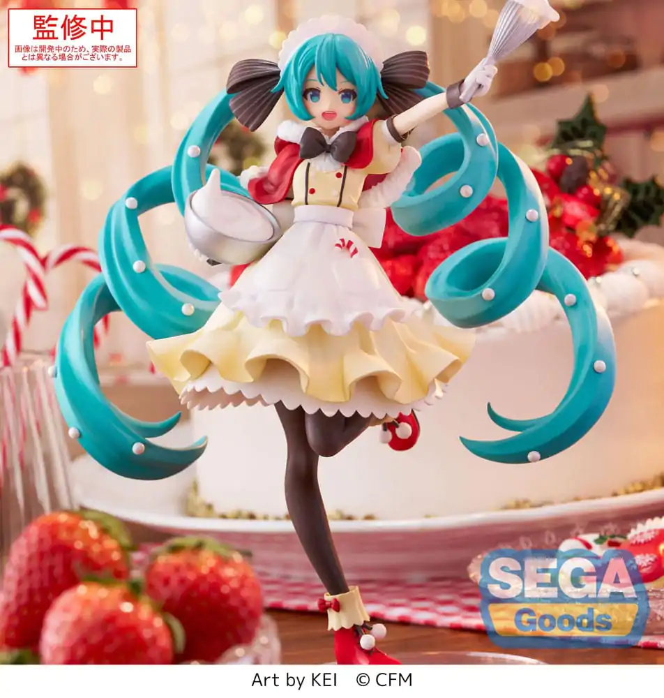 Character Vocal Series 01: Hatsune Miku Luminasta Statuie PVC Hatsune Miku Christmas 2025 20 cm poza produsului