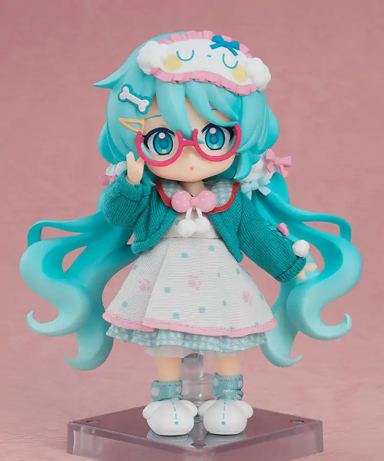 Character Vocal Series 01: Hatsune Miku Nendoroid Păpușă Figurina de acțiune Hatsune Miku: Ținută de casă Ver. 10 cm poza produsului