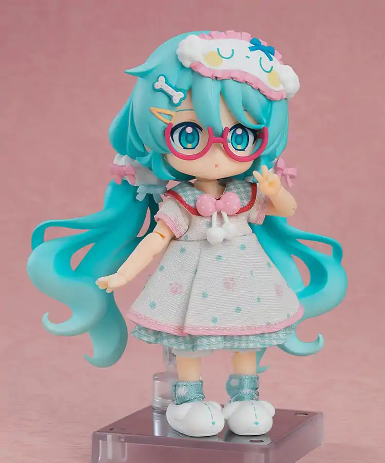Character Vocal Series 01: Hatsune Miku Nendoroid Păpușă Figurina de acțiune Hatsune Miku: Ținută de casă Ver. 10 cm poza produsului