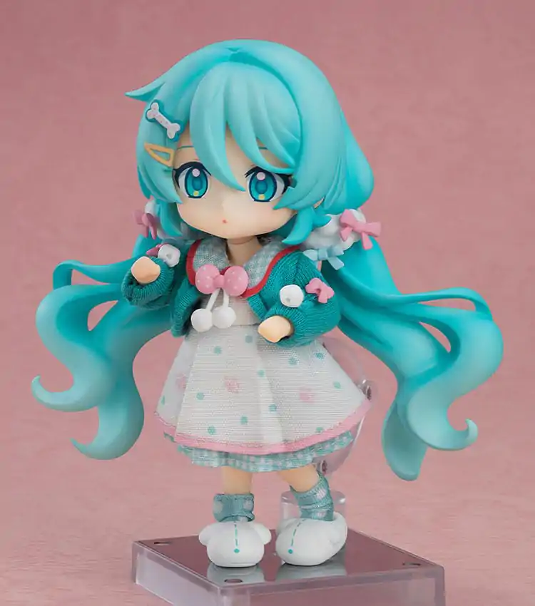 Character Vocal Series 01: Hatsune Miku Nendoroid Păpușă Figurina de acțiune Hatsune Miku: Ținută de casă Ver. 10 cm poza produsului