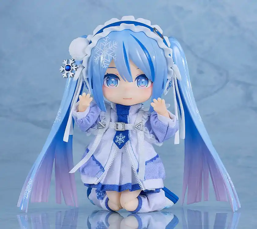 Character Vocal Series 01: Hatsune Miku Nendoroid Accessories for Nendoroid Doll Figures Set de ținute: Snow Miku Yukiiro Pop Ver. poza produsului
