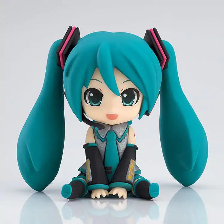 Character Vocal Series 01: Hatsune Miku Piapro Characters Mascotă de cauciuc Nendroid Plus Mini Figurina Hatsune Miku 8 cm poza produsului