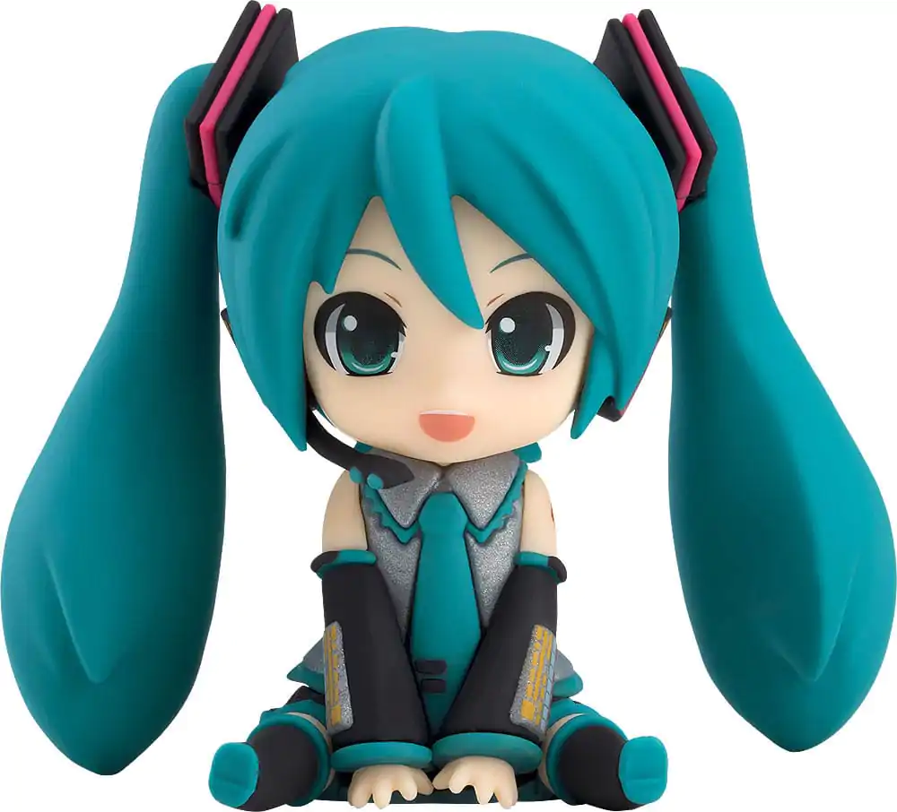 Character Vocal Series 01: Hatsune Miku Piapro Characters Mascotă de cauciuc Nendroid Plus Mini Figurina Hatsune Miku 8 cm poza produsului