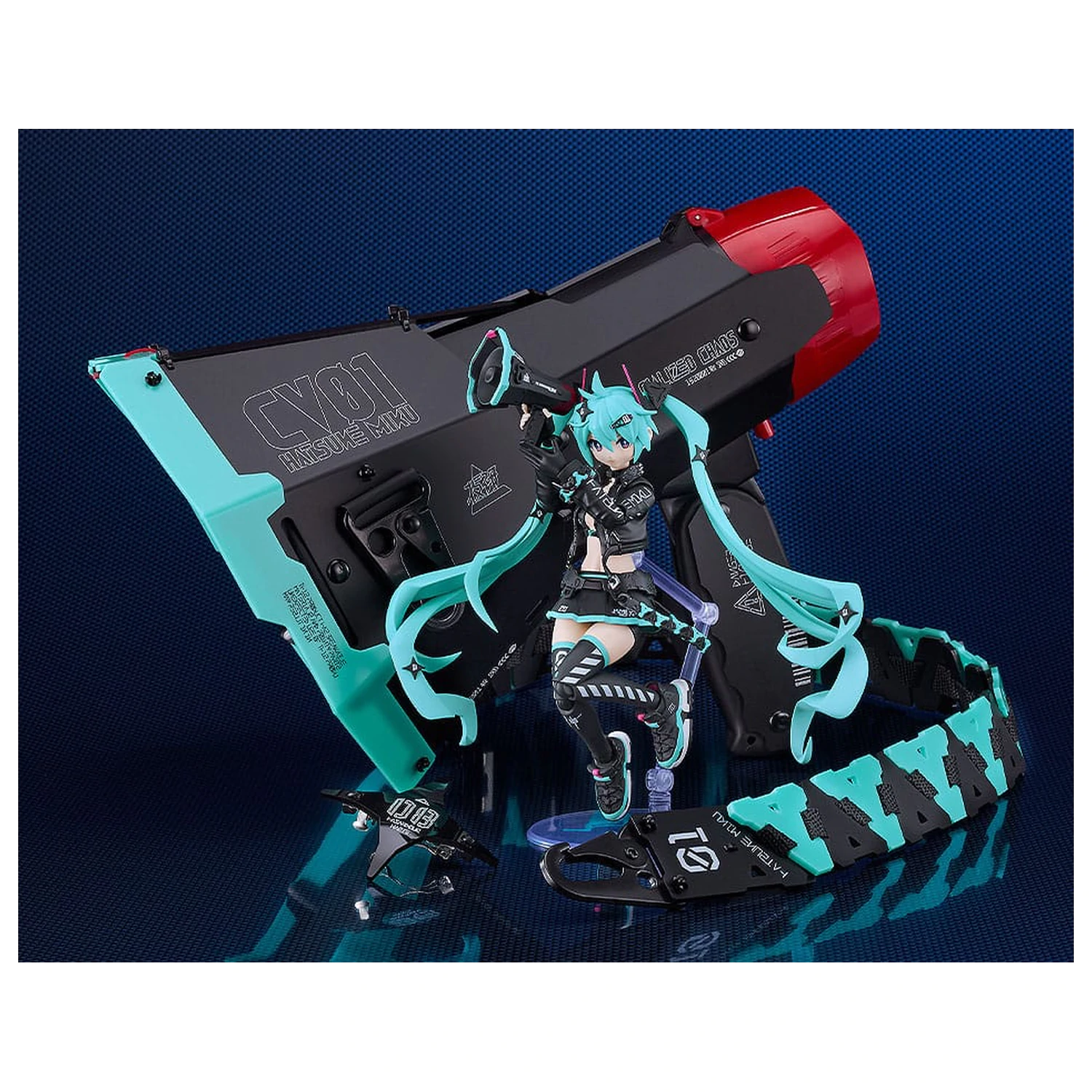 Character Vocal Series 01: Hatsune Miku Plamatea Kit model din plastic Hatsune Miku: Chuocho Tactical Craft Ver. 15 cm poza produsului