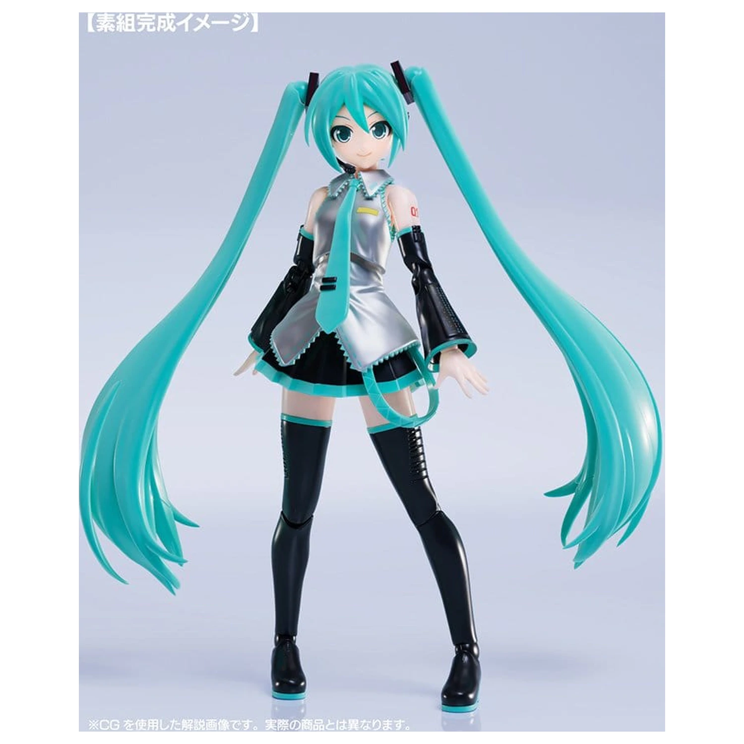 Character Vocal Series 01: Hatsune Miku Plamatea Kit model din plastic Hatsune Miku 15 cm poza produsului