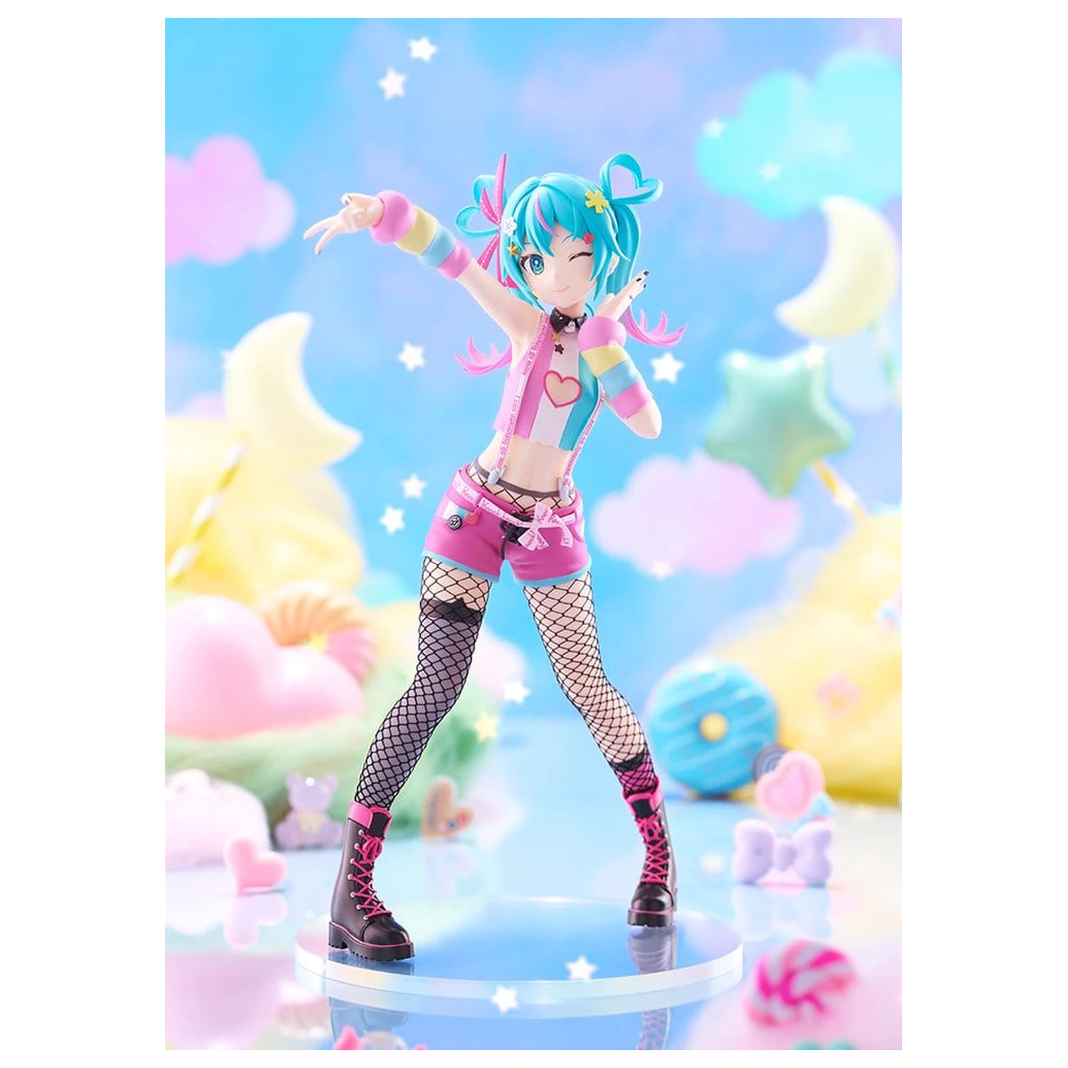 Character Vocal Series 01: Hatsune Miku Pop Up Parade PVC Figure DecoMiku (Lightness) poza produsului