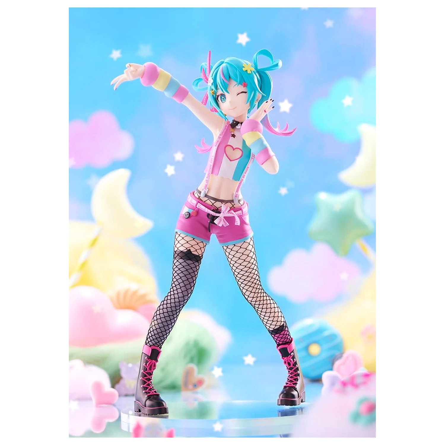 Character Vocal Series 01: Hatsune Miku Pop Up Parade PVC Figure DecoMiku (Lightness) poza produsului