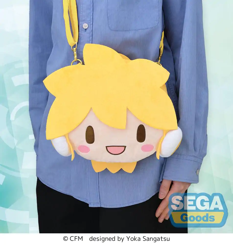 Character Vocal Series 02: Kagamine Rin/Len Fuwa Petit Geanta de Umar Kagamine Len M poza produsului