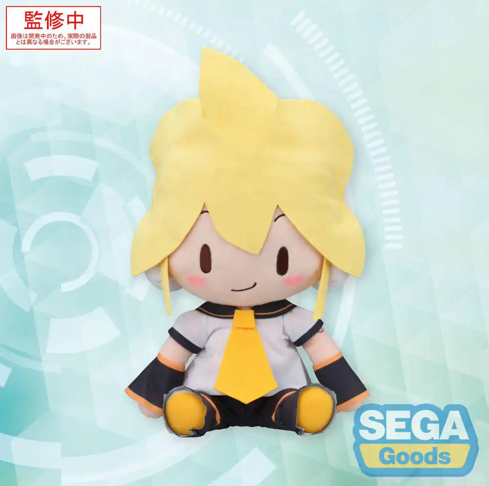 Character Vocal Series 02: Kagamine Rin/Len Fuwa Petit MEJ Figurina de Plus Kagamine Len 32 cm poza produsului