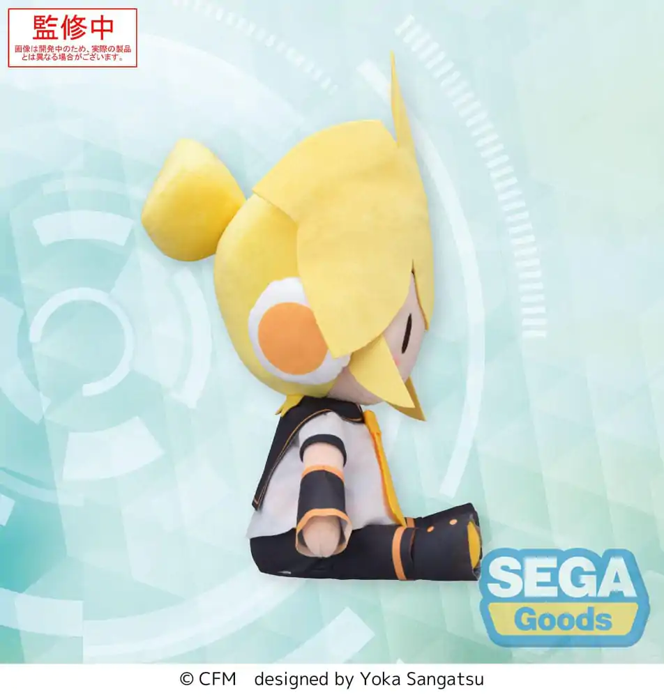Character Vocal Series 02: Kagamine Rin/Len Fuwa Petit MEJ Figurina de Plus Kagamine Len 32 cm poza produsului