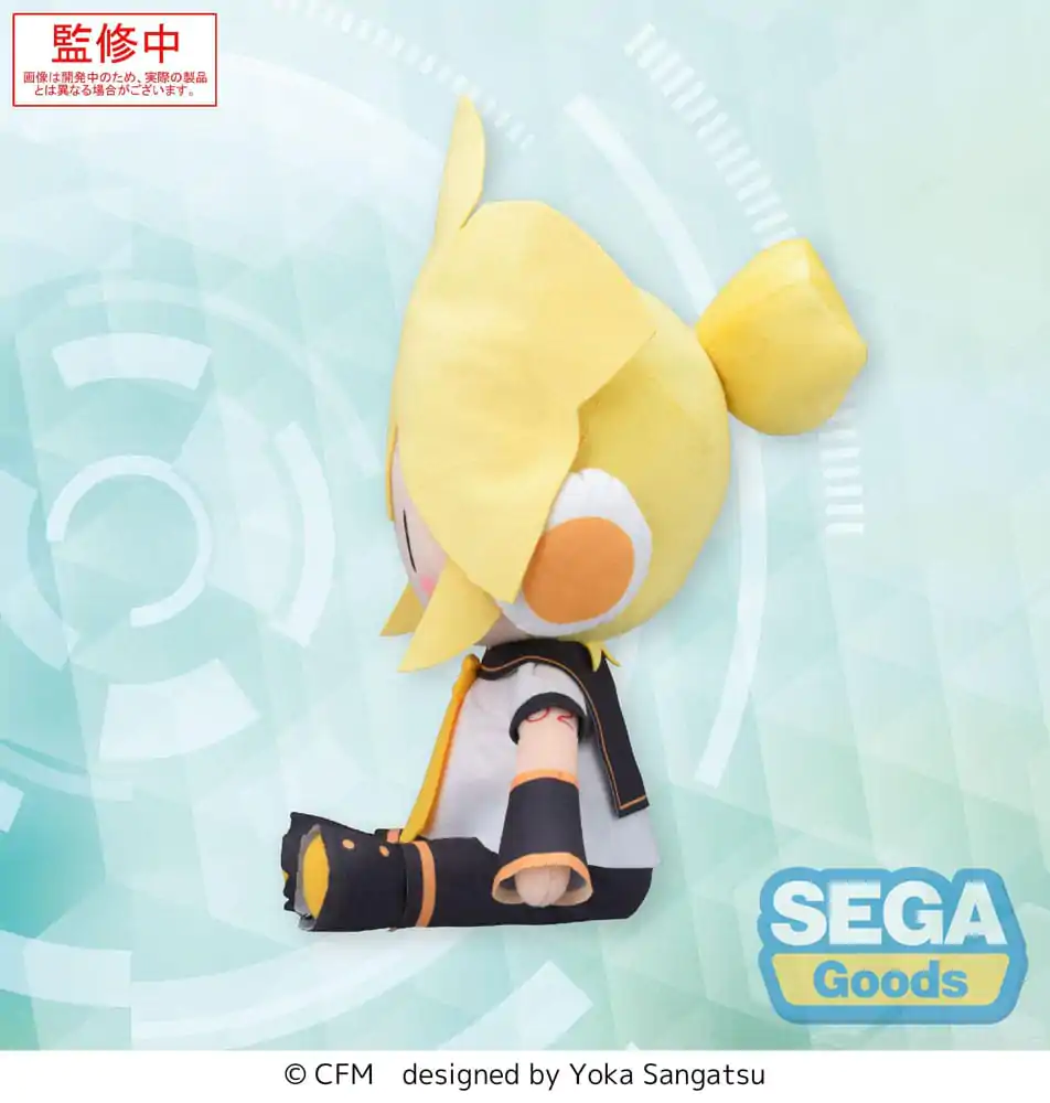 Character Vocal Series 02: Kagamine Rin/Len Fuwa Petit MEJ Figurina de Plus Kagamine Len 32 cm poza produsului