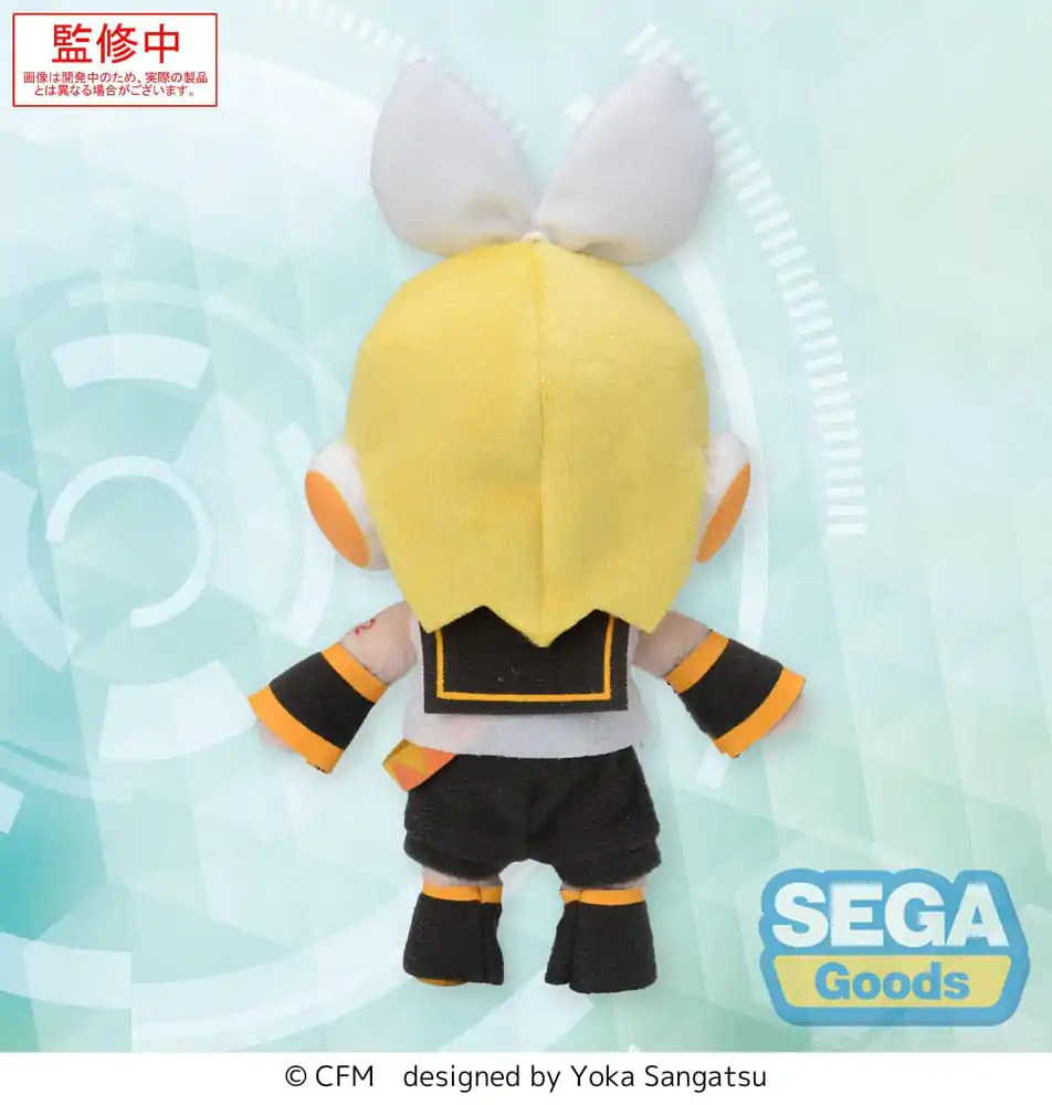Character Vocal Series 02: Kagamine Rin/Len Fuwa Petit Mini Figurina de plus Kagamine Rin (EX) 17 cm poza produsului