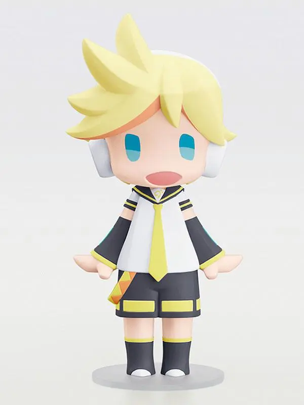 Character Vocal Series 02: Kagamine Rin/Len HELLO! GOOD SMILE Figurină de acțiune Kagamine Len (reluare) 10 cm poza produsului