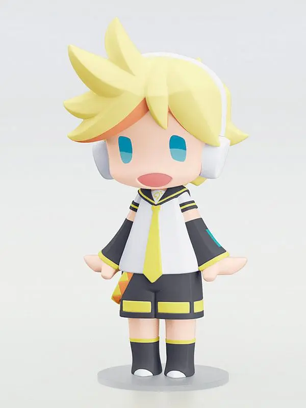 Character Vocal Series 02: Kagamine Rin/Len HELLO! GOOD SMILE Figurină de acțiune Kagamine Len (reluare) 10 cm poza produsului