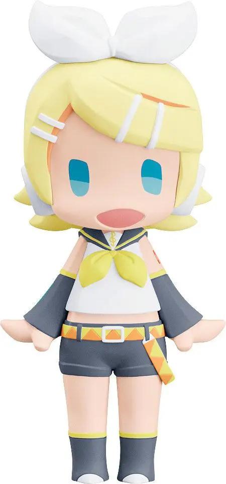 Character Vocal Series 02: Kagamine Rin/Len HELLO! GOOD SMILE Figurina de acțiune Kagamine Rin (reluare) 10 cm poza produsului