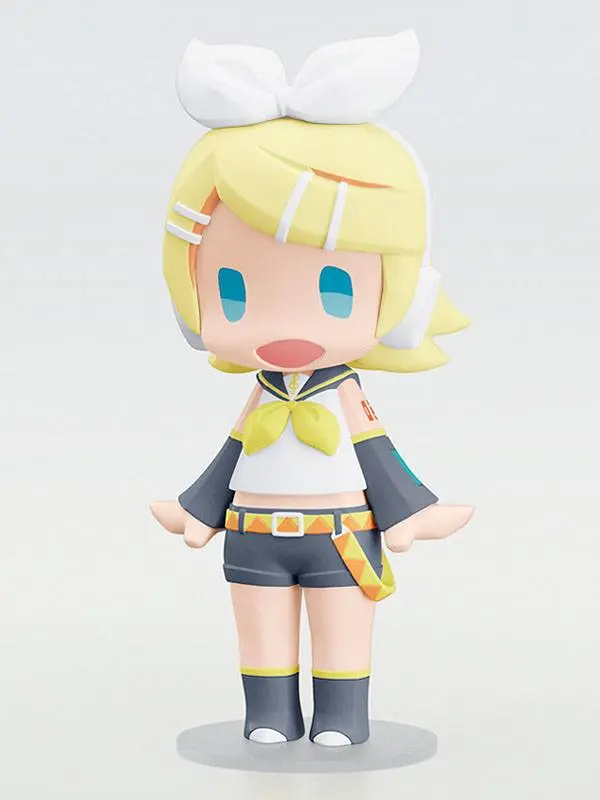 Character Vocal Series 02: Kagamine Rin/Len HELLO! GOOD SMILE Figurina de acțiune Kagamine Rin (reluare) 10 cm poza produsului