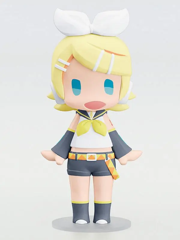 Character Vocal Series 02: Kagamine Rin/Len HELLO! GOOD SMILE Figurina de acțiune Kagamine Rin (reluare) 10 cm poza produsului