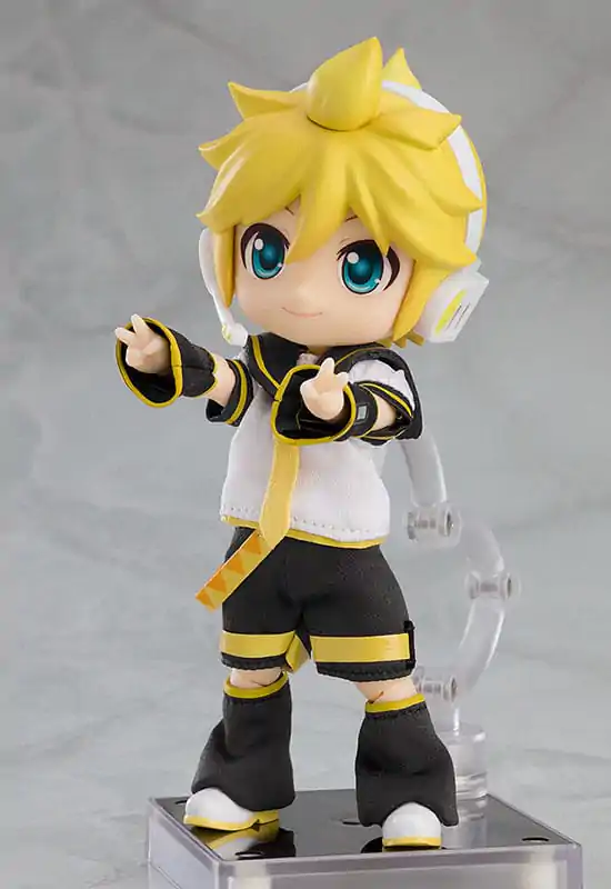 Seria vocală cu personaje 02: Kagamine Rin/Len Nendoroid Păpușă figurină de acțiune Kagamine Len 14 cm (reluare) poza produsului