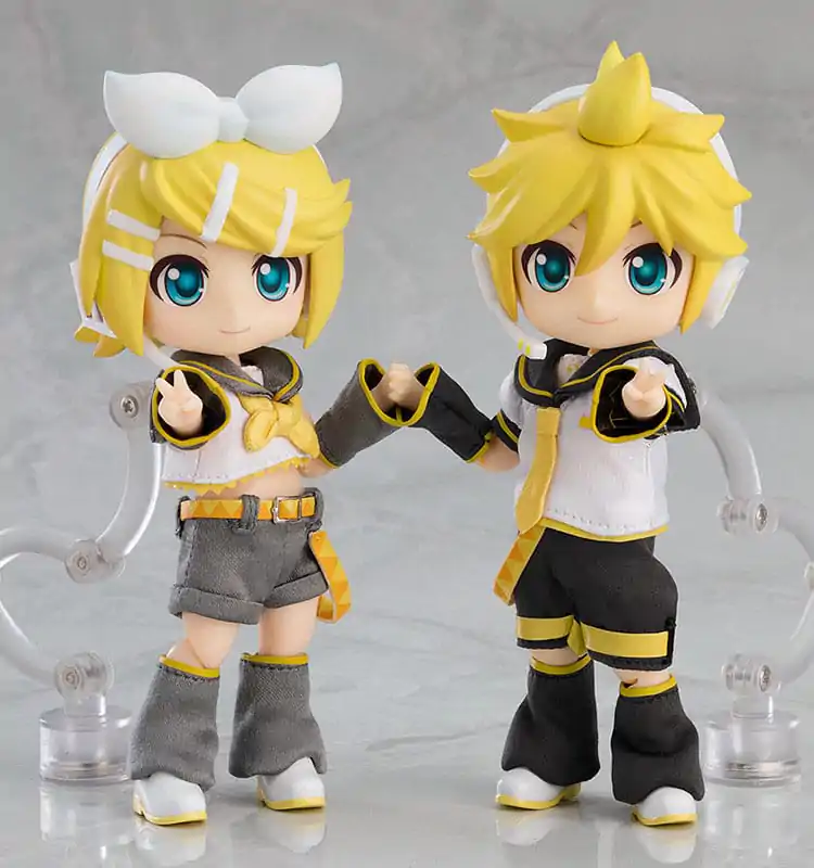 Seria vocală cu personaje 02: Kagamine Rin/Len Nendoroid Păpușă figurină de acțiune Kagamine Len 14 cm (reluare) poza produsului