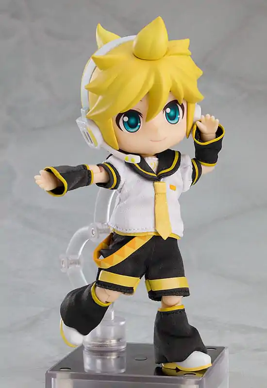 Seria vocală cu personaje 02: Kagamine Rin/Len Nendoroid Păpușă figurină de acțiune Kagamine Len 14 cm (reluare) poza produsului