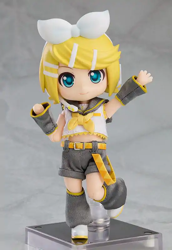 Seria Vocală de Personaje 02: Kagamine Rin/Len Nendoroid Păpușă Figurina de Acțiune Kagamine Rin 14 cm (reluare) poza produsului