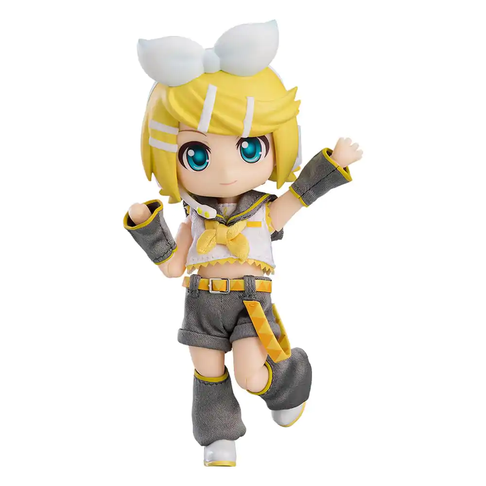 Seria Vocală de Personaje 02: Kagamine Rin/Len Nendoroid Păpușă Figurina de Acțiune Kagamine Rin 14 cm (reluare) poza produsului