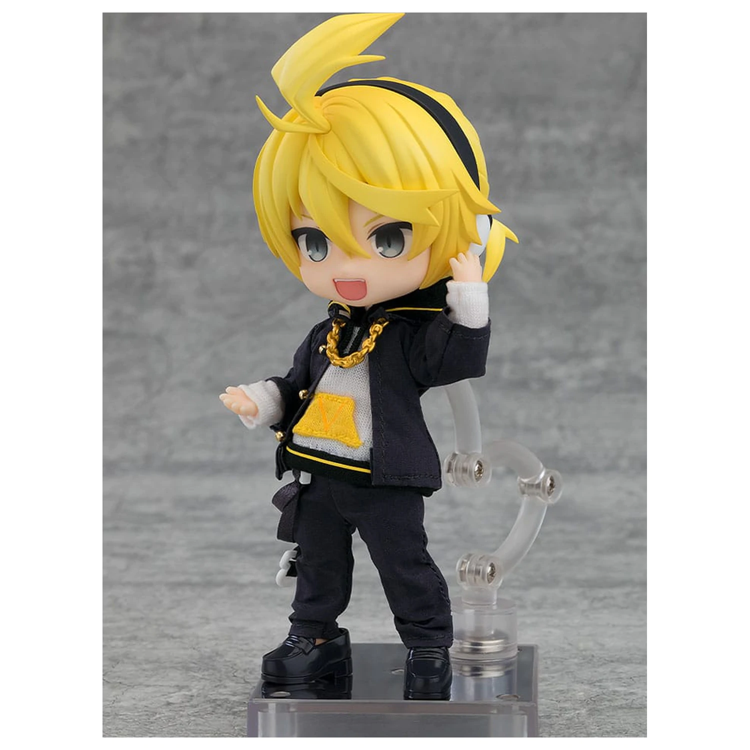 Character Vocal Series 02 Nendoroid Doll Figurina de actiune Kagamine Len Bring it on Ver. 14 cm poza produsului
