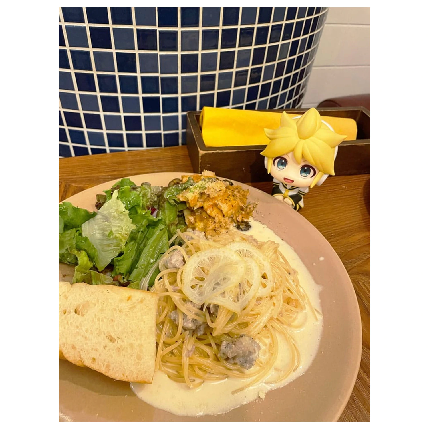 Character Vocal Series: Kagamine Rin/Len Look Up PVC Statuie Kagamine Len 11 cm poza produsului