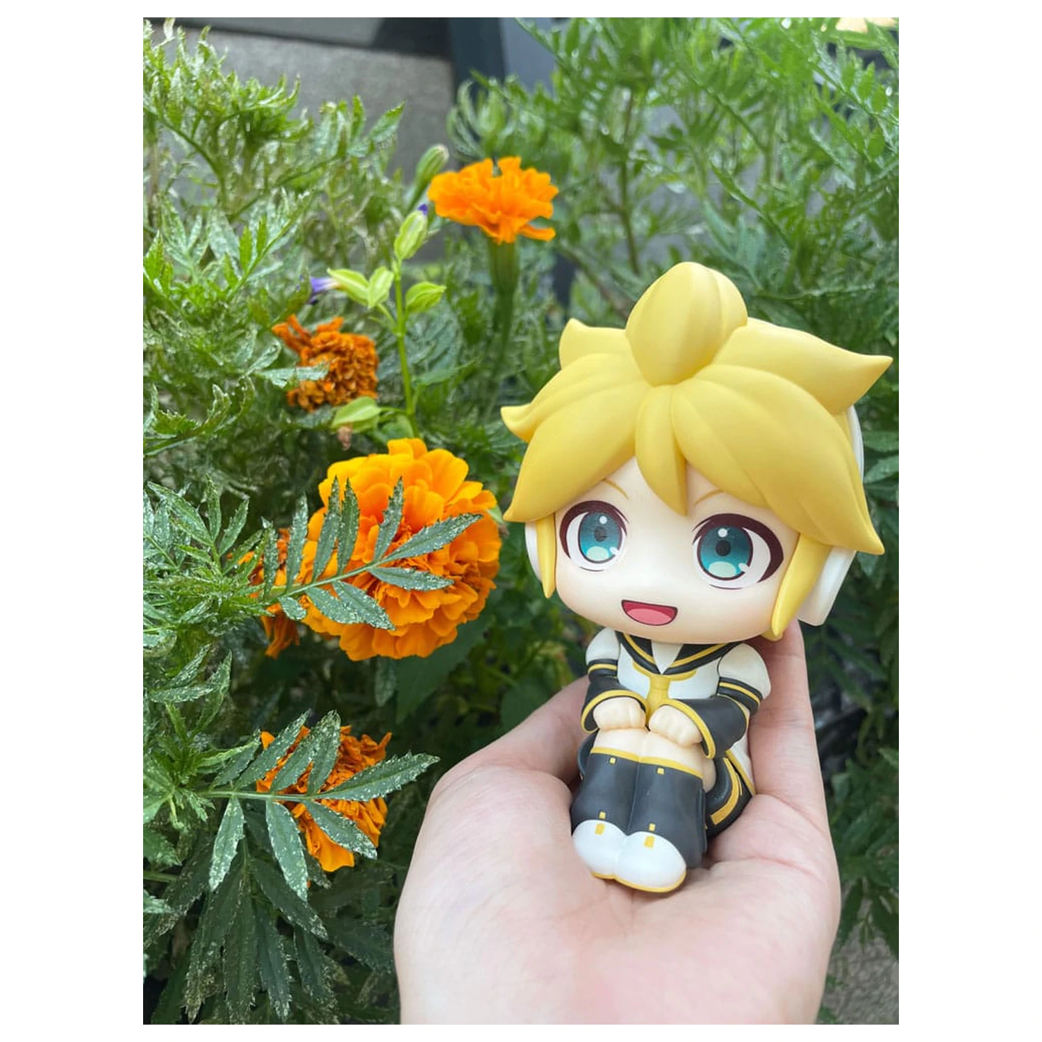Character Vocal Series: Kagamine Rin/Len Look Up PVC Statuie Kagamine Len 11 cm poza produsului