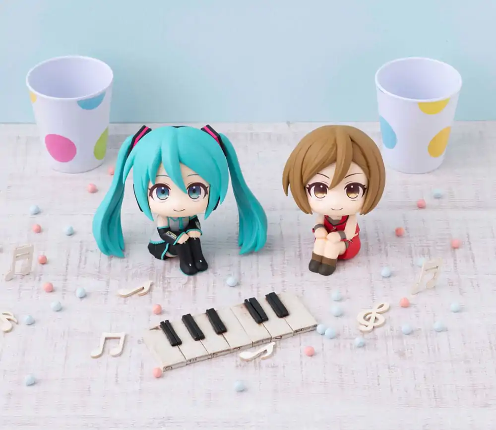 Character Vocal Series Look Up statuie din PVC Hatsune Miku & Meiko Set (cu cadou) 11 cm poza produsului