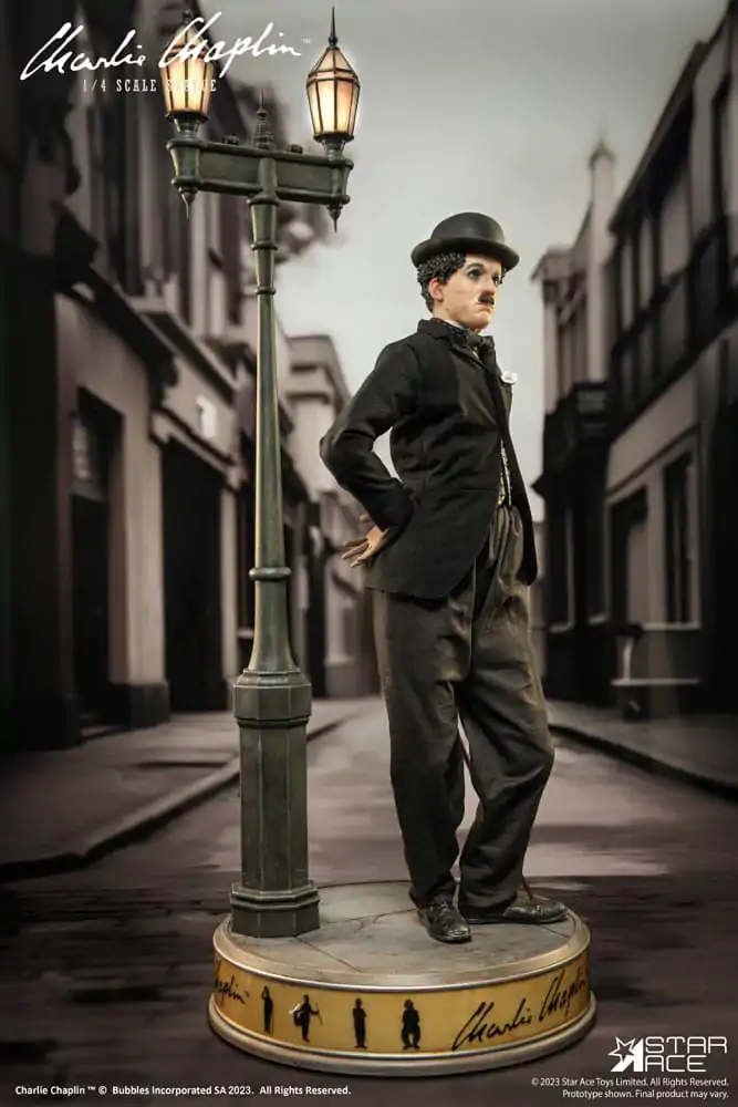 Statuie Charlie Chaplin 1/4 50 cm poza produsului