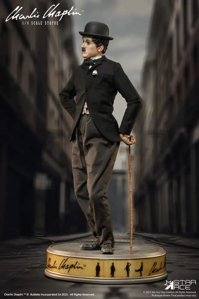 Statuie Charlie Chaplin 1/4 50 cm poza produsului