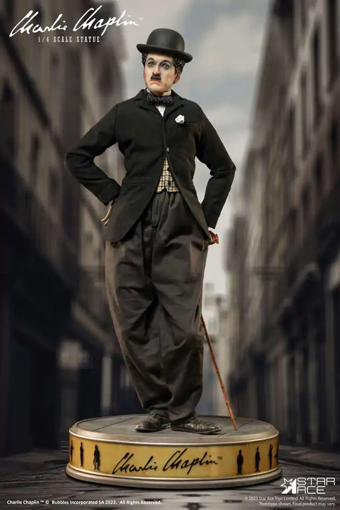 Statuie Charlie Chaplin 1/4 50 cm poza produsului