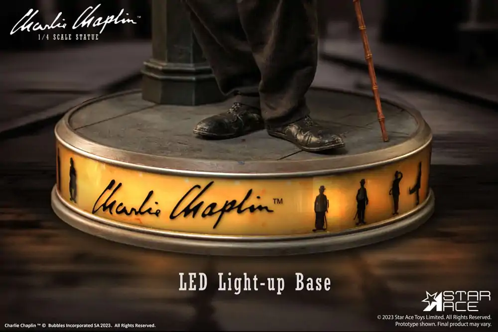 Statuie Charlie Chaplin 1/4 50 cm poza produsului