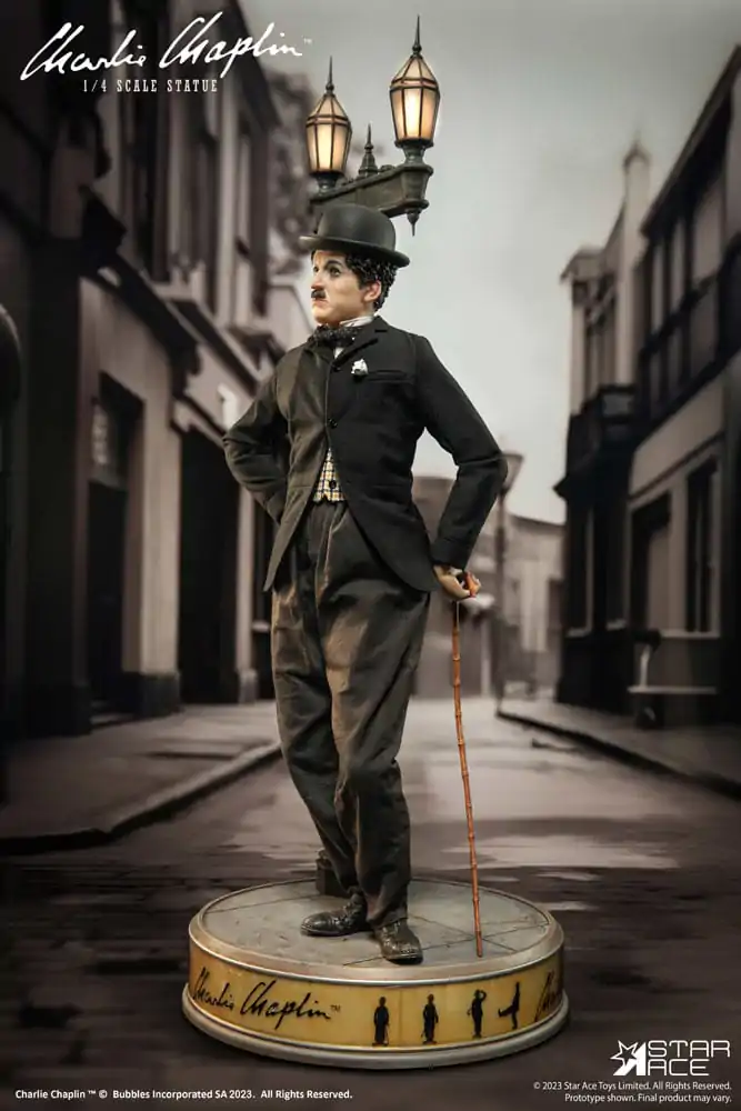 Statuie Charlie Chaplin 1/4 50 cm poza produsului
