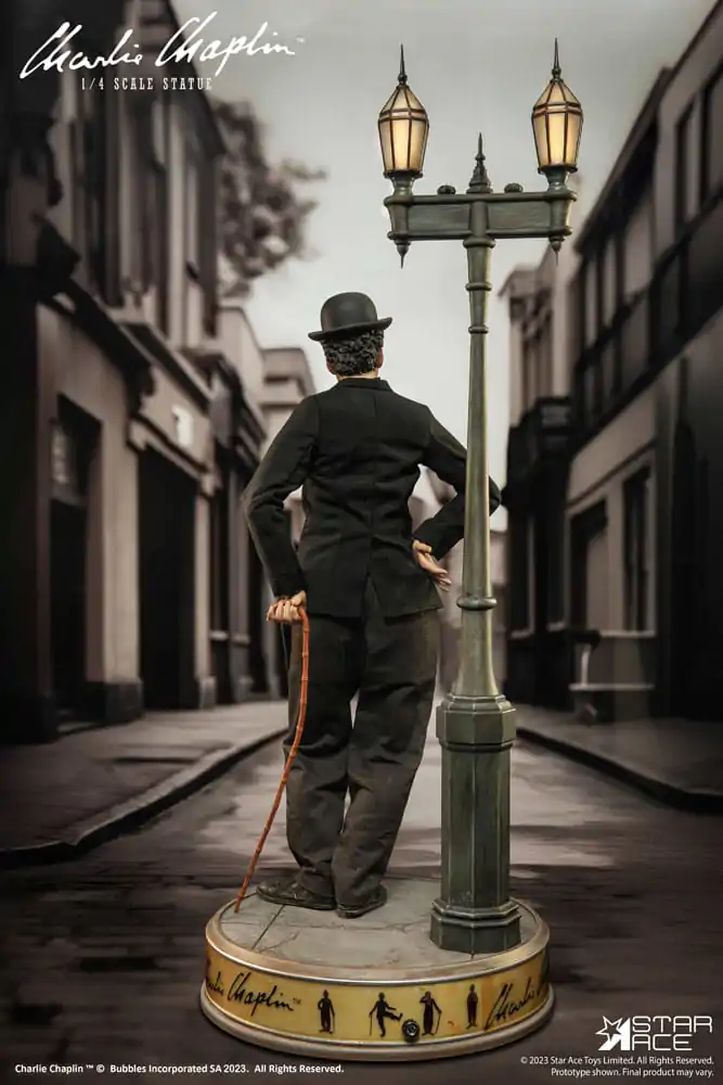 Statuie Charlie Chaplin 1/4 50 cm poza produsului