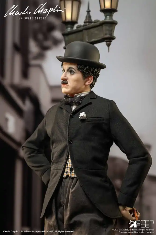 Statuie Charlie Chaplin 1/4 50 cm poza produsului