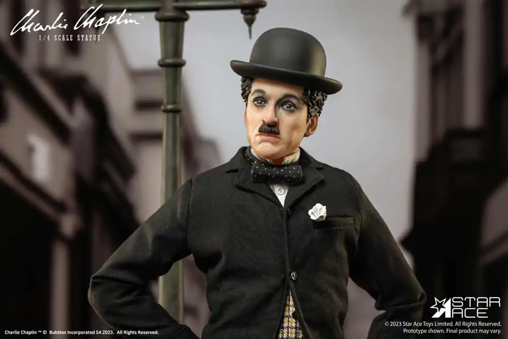 Statuie Charlie Chaplin 1/4 50 cm poza produsului