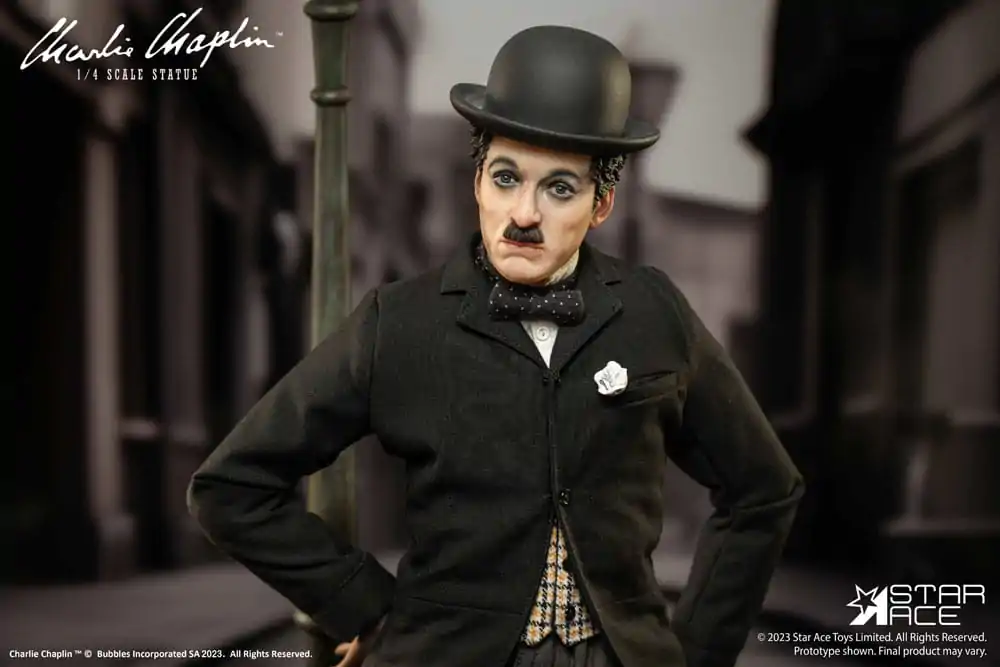 Statuie Charlie Chaplin 1/4 50 cm poza produsului